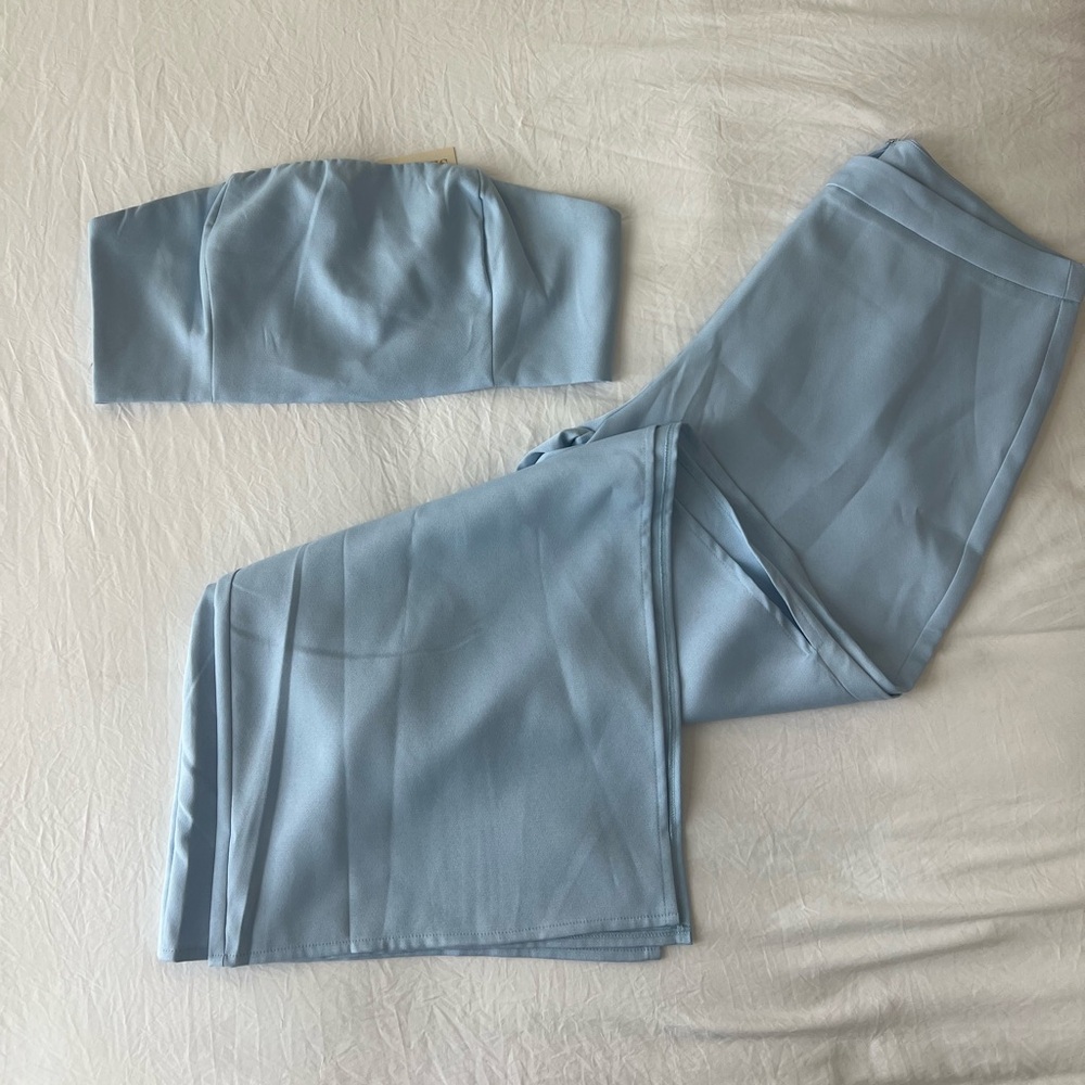 Showpo I’m the one two piece set in powder blue